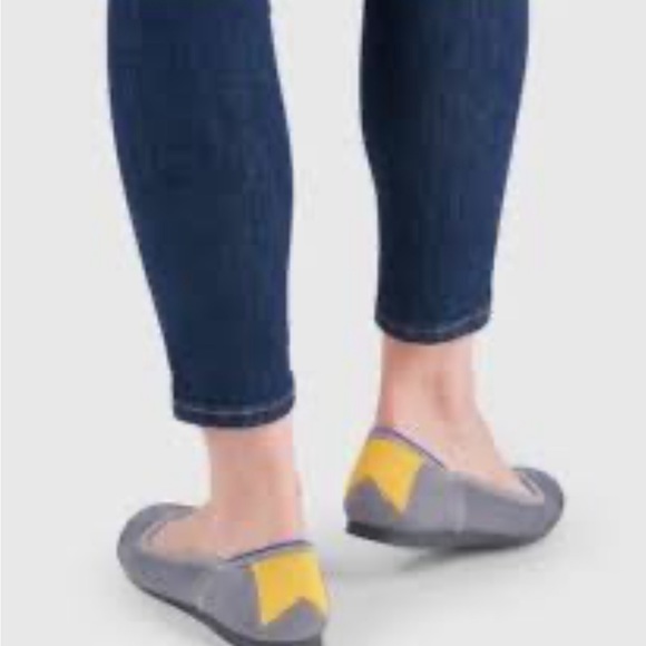 Rothy's Shoes - Rothy’s Retired Shale Ribbon Stripe Round Toe NWOB